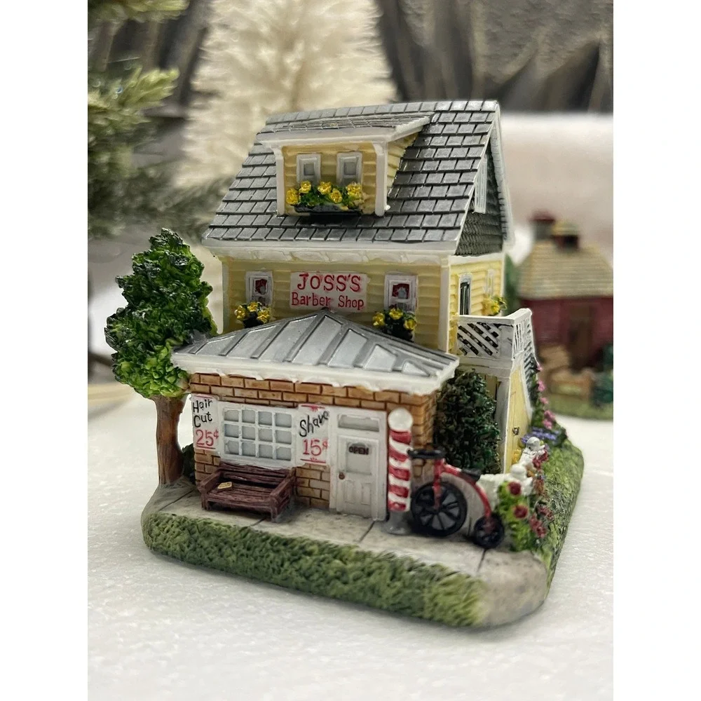 Liberty Falls Boxed Set AH208 Theatre AH206 Barber Shop, AH209 Sinclair, AH206b